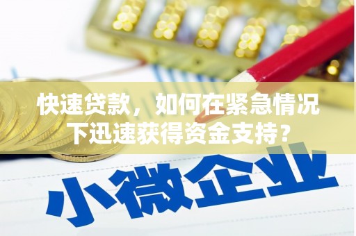 呼玛快速贷款，如何在紧急情况下迅速获得资金支持？