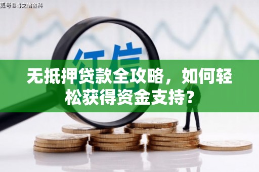 呼玛无抵押贷款全攻略，如何轻松获得资金支持？
