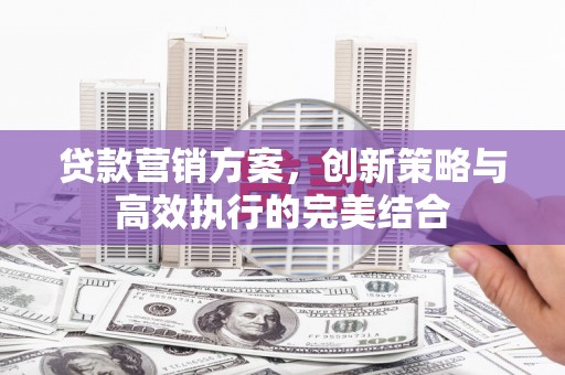 呼玛贷款营销方案，创新策略与高效执行的完美结合