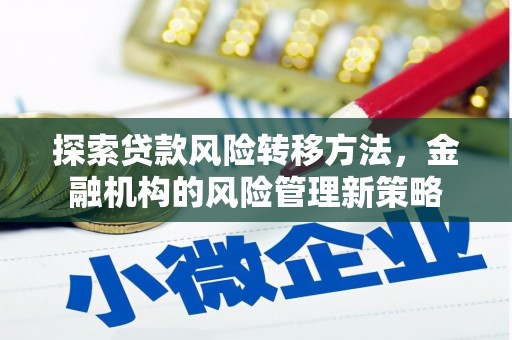 呼玛探索贷款风险转移方法，金融机构的风险管理新策略