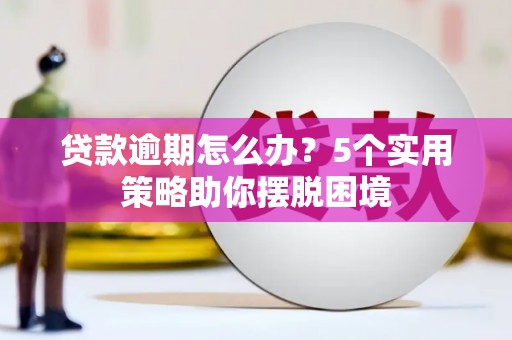 呼玛贷款逾期怎么办？5个实用策略助你摆脱困境