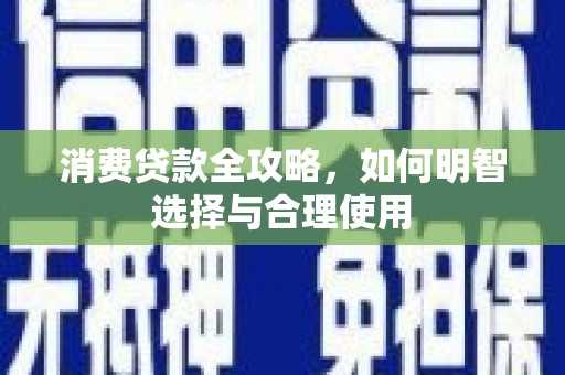 呼玛消费贷款全攻略，如何明智选择与合理使用