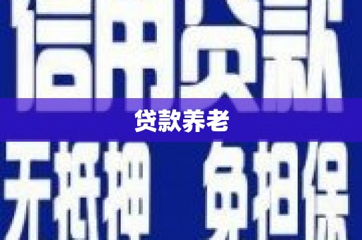 呼玛贷款养老