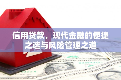 呼玛信用贷款，现代金融的便捷之选与风险管理之道