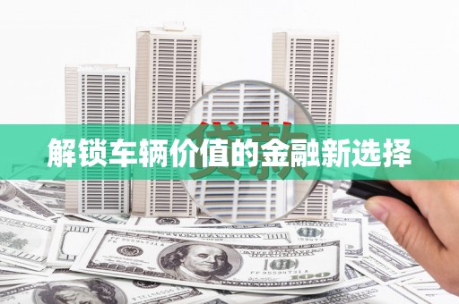 呼玛解锁车辆价值的金融新选择