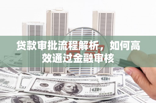 呼玛贷款审批流程解析，如何高效通过金融审核