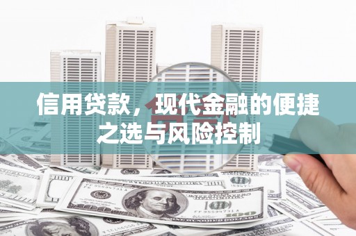 呼玛信用贷款，现代金融的便捷之选与风险控制