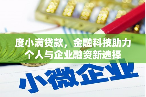 呼玛度小满贷款，金融科技助力个人与企业融资新选择