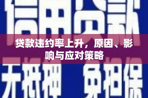 呼玛贷款违约率上升，原因、影响与应对策略