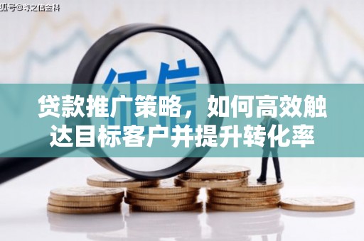 呼玛贷款推广策略，如何高效触达目标客户并提升转化率