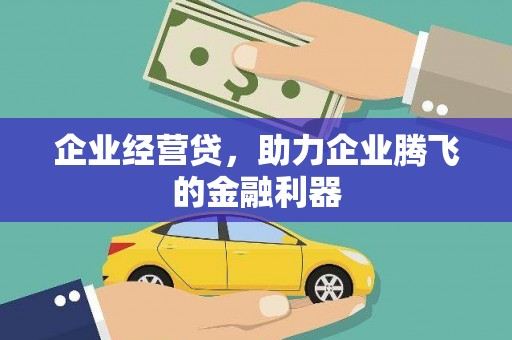 呼玛企业经营贷，助力企业腾飞的金融利器