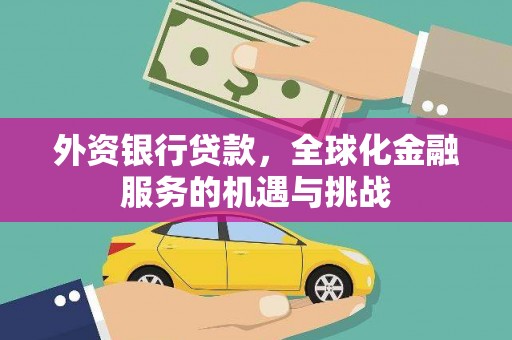 呼玛外资银行贷款，全球化金融服务的机遇与挑战