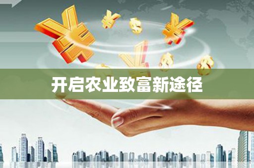 呼玛开启农业致富新途径
