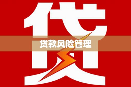呼玛贷款风险管理