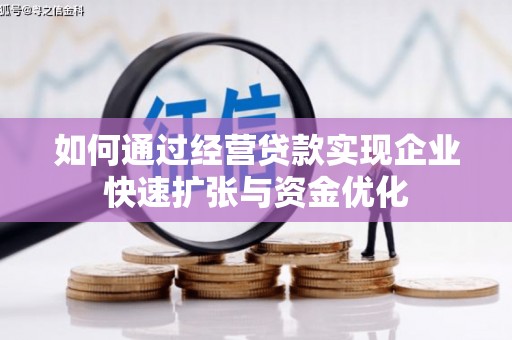 呼玛如何通过经营贷款实现企业快速扩张与资金优化