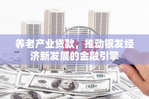 呼玛养老产业贷款，推动银发经济新发展的金融引擎