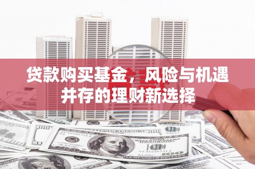 呼玛贷款购买基金，风险与机遇并存的理财新选择