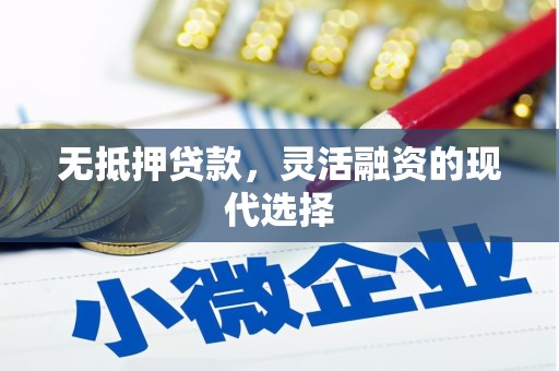 呼玛无抵押贷款，灵活融资的现代选择