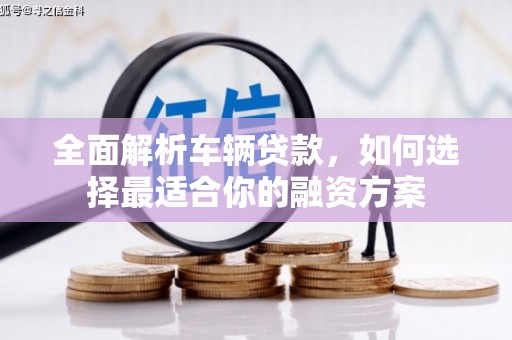 呼玛全面解析车辆贷款，如何选择最适合你的融资方案