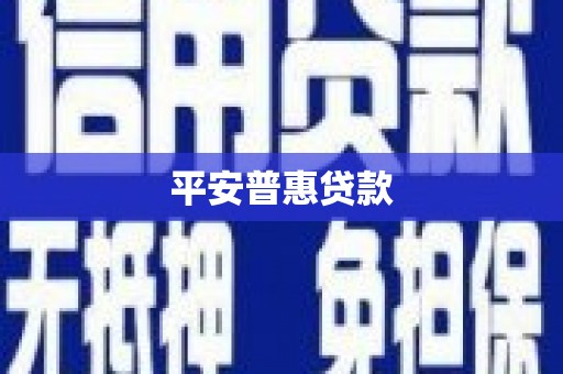 呼玛平安普惠贷款