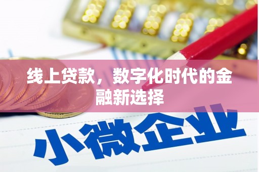 呼玛线上贷款，数字化时代的金融新选择