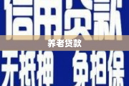 呼玛养老贷款