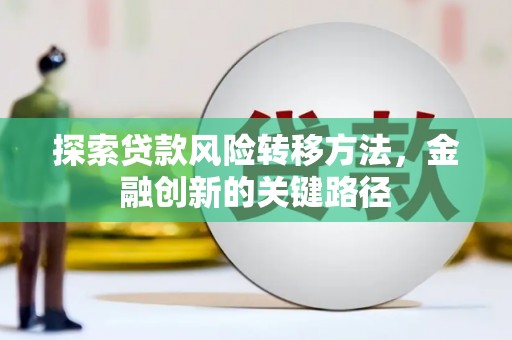 呼玛探索贷款风险转移方法，金融创新的关键路径