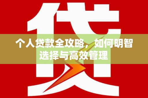 呼玛个人贷款全攻略，如何明智选择与高效管理