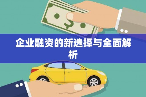 呼玛企业融资的新选择与全面解析